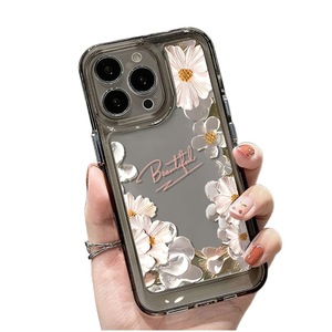 <span class=keywords><strong>Meilleur</strong></span> Brun Rose Fleur Impression Antichoc Espace TPU Housse de Téléphone Portable pour <span class=keywords><strong>Iphone</strong></span> 8 X <span class=keywords><strong>Xr</strong></span> Xs 11 12 13 14 15 16 17 Pro Max - Product Image 5