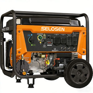 Générateur à double carburant 9,5 kW 12,5 kW <span class=keywords><strong>Mini</strong></span> Chine 12,5 kVA refroidi par air GPL essence essence avec démarrage à distance pour usage domestique - Product Image 5