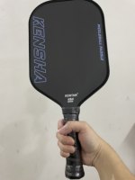 Pala de Pickleball Alargada de Alto Rendimiento con Núcleo de Espuma EPP de 16mm, Fibra de Carbono T700, Gran Agarre y Punto Dulce Amplio para Jugadores Avanzados
