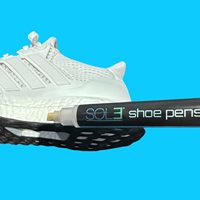 Stylos à chaussures SOL3 - Peinture blanche premium pour baskets, marqueur pour semelle intermédiaire, cache-rayures et blanchisseur pour chaussures