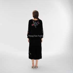 Robe d'été personnalisée pour femmes, design tendance 2025, broderie florale, robe bohème - Product Image 3