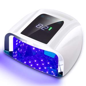 Lampe UV LED rechargeable pour ongles, 108W, sécheuse de gel portable à double lumière, séchage rapide, vente en gros - Product Image 1