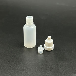 Petite bouteille de 15 ml en plastique translucide pour les <span class=keywords><strong>yeux</strong></span> avec embout de buse Conteneur d'emballage de liquide pour remplissage secondaire de pigment - Product Image 3