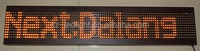 Affichage numérique LED personnalisé sur l'autobus, signalisation de destination, numéro de ligne, texte mobile
