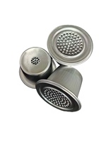 Ensemble de capsules à chicha en aluminium argenté durable et écologique de qualité alimentaire ARABIA