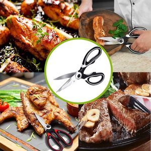Multifunction Stainless Steel Kitchen Scissors Smooth Edge DIY Grade <b>Poultry</b> Seafood Crab Cut Kitchen <b>Shears</b> Cheap Option - Product Image 4
