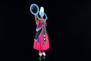 Anime al por mayor: Modelo de PVC hecho a mano del Bastón de Bilus, Dios de la Destrucción, Adorno de Muñeco - Product Image 3