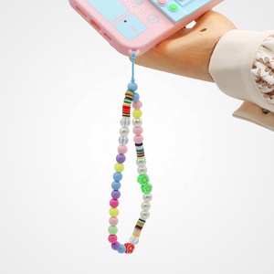 Tùy Chỉnh Thư Đất Sét Pha Lê Nhựa Thiết Kế Điện Thoại Di Động Hạt Điện Thoại Di Động Dây Đeo Điện Thoại Chuỗi Quyến Rũ - Product Image 5