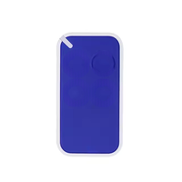 Venta caliente INTI Control remoto de 2 botones 433 MHz RF Puerta de garaje Teclado de silicona remoto para uso doméstico de grúa-Negro/Azul Rojo/Verde/Blanco