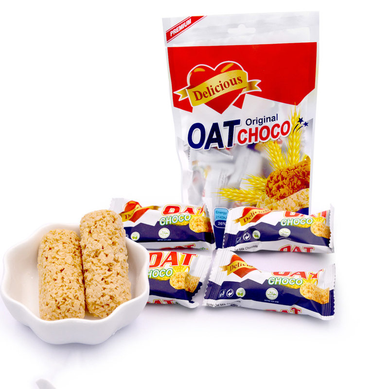 Crispy Sweet Snack Oat Chocolate Bar