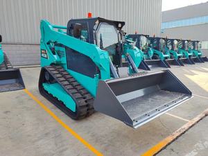 Track <span class=keywords><strong>Loader</strong></span> kompak Swl4538 <span class=keywords><strong>Bale</strong></span> Hugger tombak pengait garpu ember Tiller redder Mulcher tombak plat pemadat beban - Product Image 5