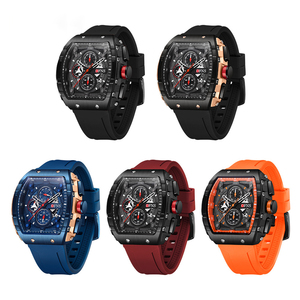 Reloj de Cuarzo OFNS de Alta Gama para Hombre, Reloj Deportivo de Moda para Adolescentes, Resistente al Agua, con Correa de Silicona, <span class=keywords><strong>Cronómetro</strong></span> (WA119) - Product Image 6