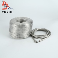 Barre omnibus en cuivre nu, fil toronné en cuivre tressé hautement flexible, 2 mm², pour mise à la terre, prix direct usine Chine