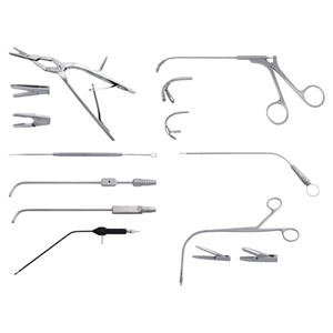 ENT Instrumento Médico Conjunto De Aço Inoxidável Manual Fonte De Energia Inclui Fórceps Nasais Fórceps Sphenoid Rongeur para Instrumentos - Product Image 6