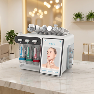 Manufacturer Oxygen Facia Skin Detox Deep Moisturizing Ultrasonic Brush Skin <b>Scrubber</b> Skin Analyzer Machine - Product Image 1