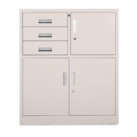 Armoire à tiroirs en métal armoire murale à glissière en métal