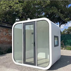 Moderna Apple Cabin: <span class=keywords><strong>Casa</strong></span> Mobile Completamente Arredata, Lussuosa Mini <span class=keywords><strong>Casa</strong></span> Modulare Prefabbricata per Giardino, Ufficio o ADU in California, USA - Product Image 4