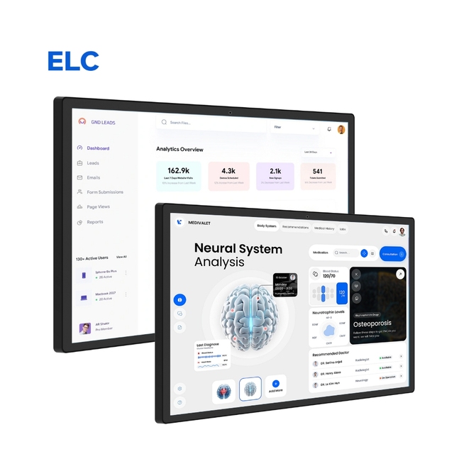 Medical Touch Screen Digital Signage Consumable Diagnostic Equipment for Shopping Mall Use Animation Graphics Display Function
