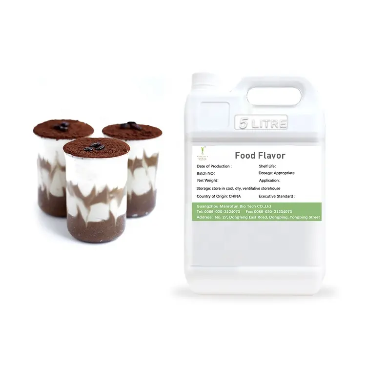 Cuisson de qualité alimentaire saveur Tiramisu gâteau naturel saveur de crème glacée au café