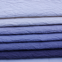 Tissu de rideau en coton 100% uni de qualité supérieure, respectueux de l'environnement, 440 g/m², interlock, en stock