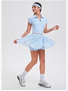 Tennis pour femmes Golf Training Séchage rapide Respirant <span class=keywords><strong>Jupe</strong></span> courte plissée pour vêtements de sport <span class=keywords><strong>Running</strong></span> Fitness Sports de plein air - Product Image 3