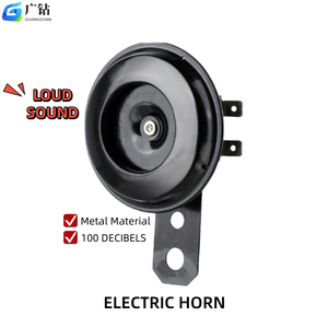 Klaxon électrique pour <span class=keywords><strong>moto</strong></span> en acier de haute qualité, étanche, 48V 105dB, mini klaxon puissant pour voiture, vélo, scooter universel - Product Image 2
