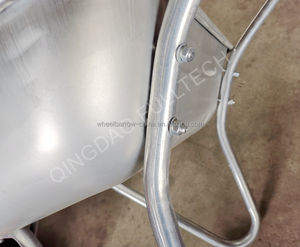 รถเข็นล้อนิวเมติกสำหรับใช้กลางแจ้งทำจากเหล็ก WB6400รถสาลี่ WB6400รถสาลี่ใช้งานหนักรุ่นฝรั่งเศส - Product Image 4