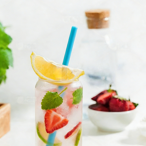 قش شرب مرن من السيليكون قابل لإعادة الاستخدام وخالٍ من مادة BPA للزجاجات الكبيرة والأكواب الطويلة والقدور وإكسسوارات البار - Product Image 6