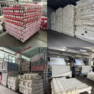 Tùy Chỉnh Của Phụ Nữ 100% Polyester Lưới Vải Ăn Mặc Trắng Thoáng Khí Dệt Jacquard Chữ Thập Lưới Thiết Kế In Kỹ Thuật Số - Product Image 6