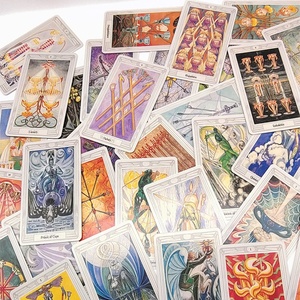 JP130 Suministro directo <span class=keywords><strong>de</strong></span> fábrica Impreso personalizado Kabbalistic y Astrological 78 Card <span class=keywords><strong>Tarot</strong></span> Deck the Book of Thoth - Product Image 6