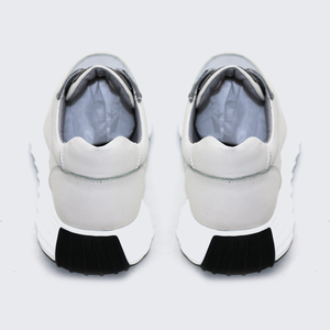 Lanci nhà máy bán buôn Giày Faux Suede Giày da chính hãng cho nam giới Mens giày da sang trọng Sneakers - Product Image 4