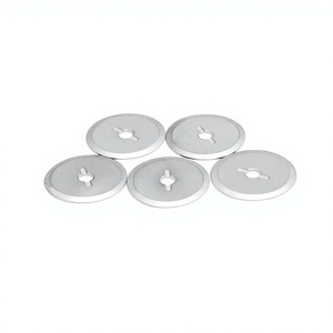 Cuchilla Circular de Carburo de Tungsteno con Doble Escote, para la Industria de Empaques Flexibles en EE. UU., Orificio Redondo Antivibración - Product Image 1