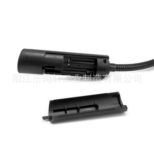 Lampe de camping à LED avec clip, alimentée par batterie, éclairage extérieur portable, 57 cm, noir Hx L001 - Product Image 2