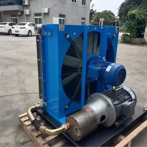 Hydraulic Air <b>Cooler</b> Self Circulating Copper Radiator <b>AC</b> 380V Vertical For Hydraulic Oil Cooling - Product Image 1