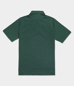 Logotipo personalizado Sublimación Rendimiento Deportes al aire libre Absorbe la humedad 88% Poliéster 12% Spandex Hombres Rayas grandes Golf Camisas Polo - Product Image 5