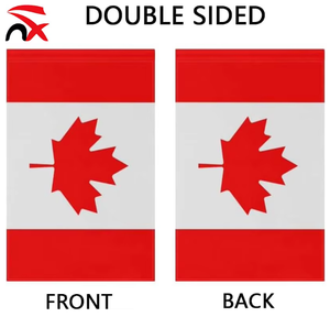 Venta al por mayor Bandera de Canadá pequeñas banderas de jardín canadiense patio porche bandera para decoraciones patrióticas al aire libre - Product Image 2