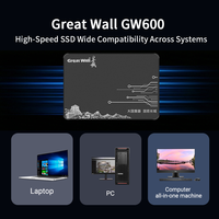 Great Wall New Interne SATA 3.0 2.5 Inch SSD 4TB 512MB Cache pour Ordinateur Portable Certifié EMC FCC & ROHS