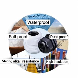 IP68 Mức độ bảo vệ cáp các tuyến Nylon Chất liệu 44-50 mét pg63 nhựa không thấm nước kết nối - Product Image 5