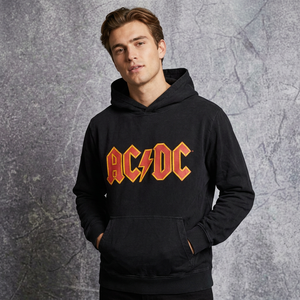 Sweat-shirt à capuche zippé noir pour homme avec logo graphique à lettres sur le devant, manches longues décontractées, poche kangourou, coupe oversize, service OEM - Product Image 1