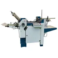Otomatik İlaç broşürleri katlama makinesi kağıt levha katlama klasörü makinesi