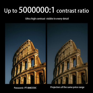 โปรเจคเตอร์เลเซอร์ Panasonic PT-BME550C 3LCD ความสว่าง 5500 ลูเมนส์ ความละเอียด 2715*1527 ซูม 1.6 เท่า พร้อมเลนส์ปรับตำแหน่งได้ สำหรับใช้งานเชิงพาณิชย์ - Product Image 2