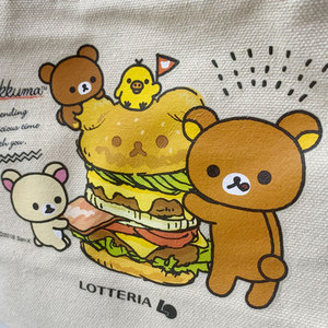 Mini Sungo FB01 Medio Reutilizable Personalizado Logotipo de dibujos animados Impreso Compras Blanco No tejido Mujeres Bolsas de mano para niñas - Product Image 5