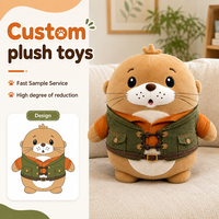 Usine CE CPC BSCI, fabricant de jouets personnalisés, jouets en peluche doux, animaux de la ferme mignons, hamsters en peluche, cadeaux