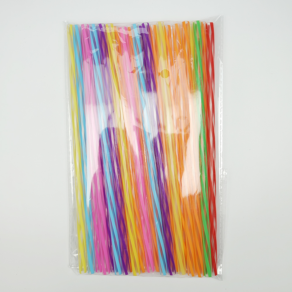 Rayé coloré - Transparent - Sans anneau