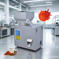 Machine d'emballage automatique de poudre de piment pour bureau