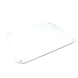 Hard Tempered Clear Glass Mouse Pad for Office and Game