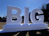 Mur publicitaire gonflable géant personnalisé avec logo LED pour la promotion d'expositions