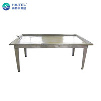 Table de refroidissement industrielle en acier pour cycle d'eau de pâte de confiserie