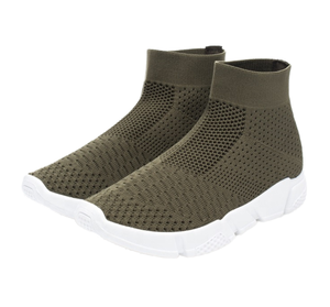 SUBMM ZH527 Zapatillas de deporte transpirables y cómodas para mujer, mocasines planos antideslizantes con suela suave, talla 36-42 - Product Image 1