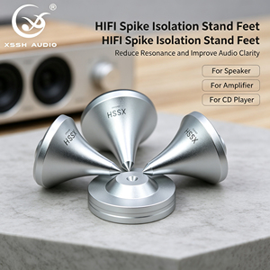 ขาตั้งลำโพงแบบกันเสียงสะท้อน XSSH Audio HIFI ทำจากอลูมิเนียมอัลลอย พร้อมแผ่นรองลดแรงสั่นสะเทือน สำหรับเครื่องเล่นซีดีและเครื่องขยายเสียง - Product Image 1
